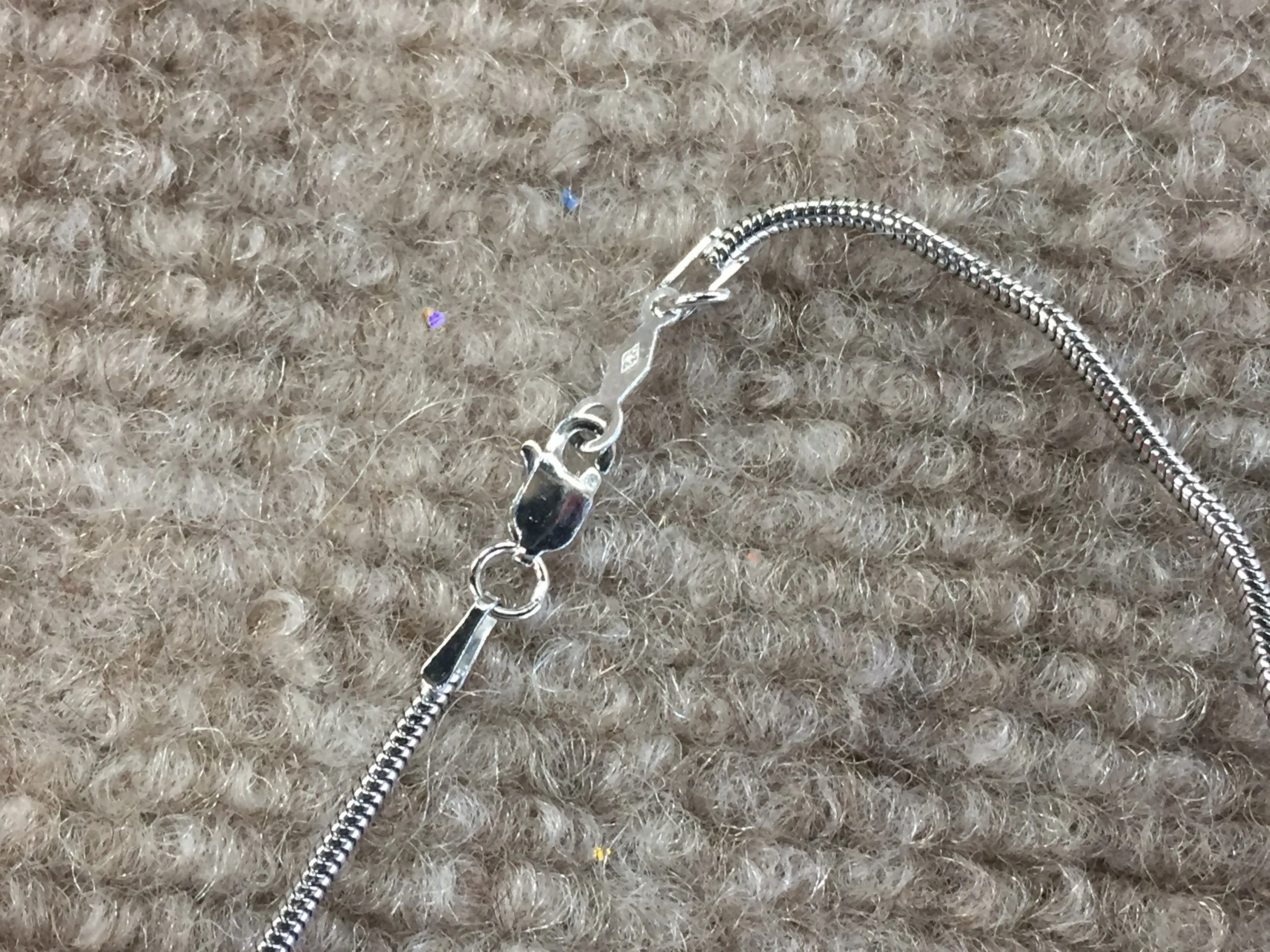 Cape Cod Silver Twist Anklet