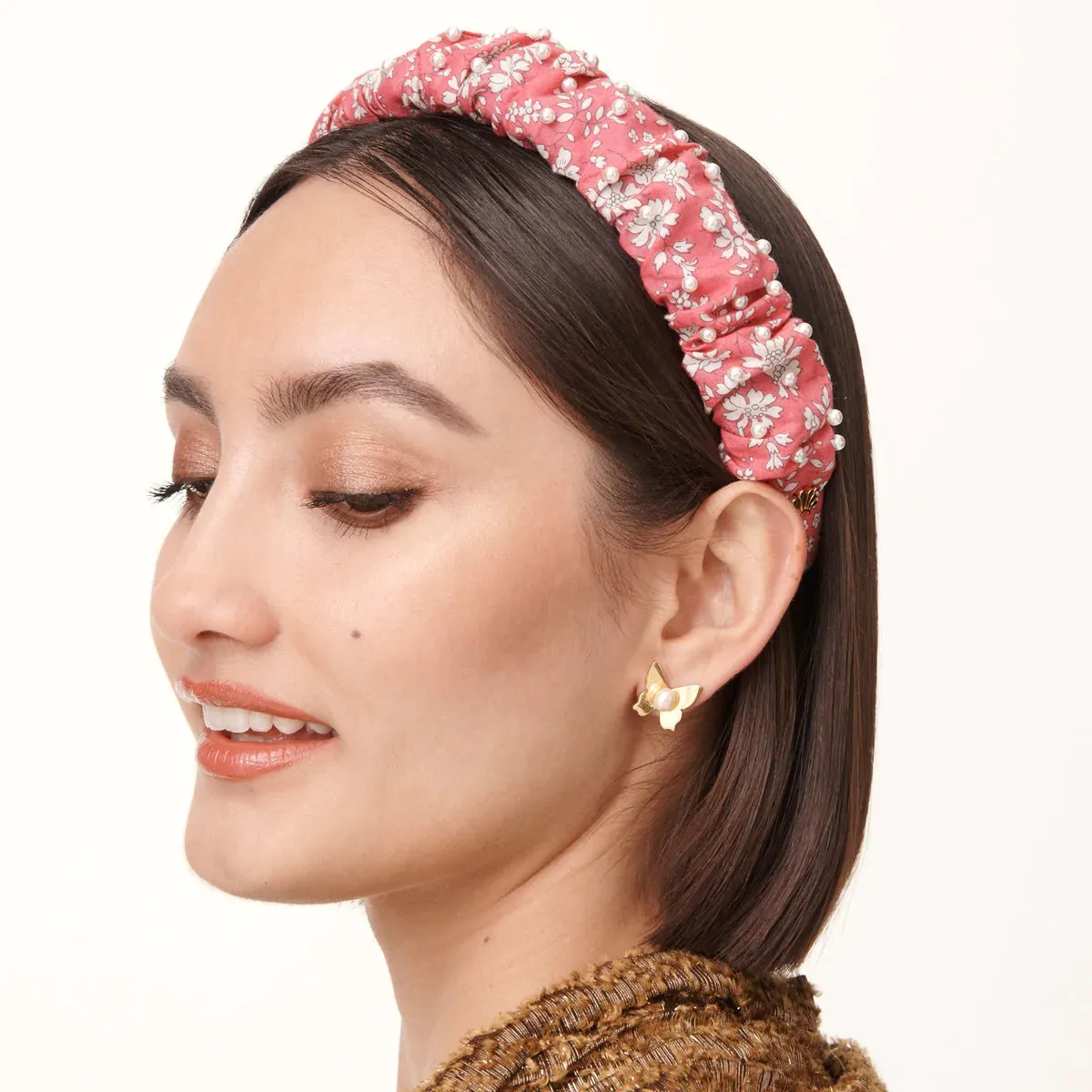 Capel Pearl Embellished Kelly Headband