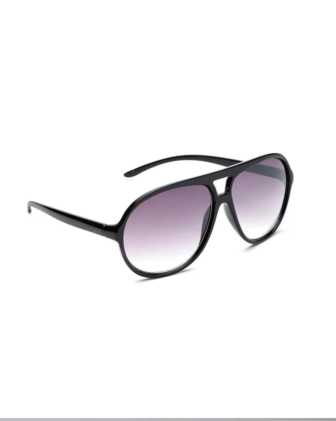 Carlton London Black Lens & Black Browline Sunglasses With Uv Protected Lens For Women