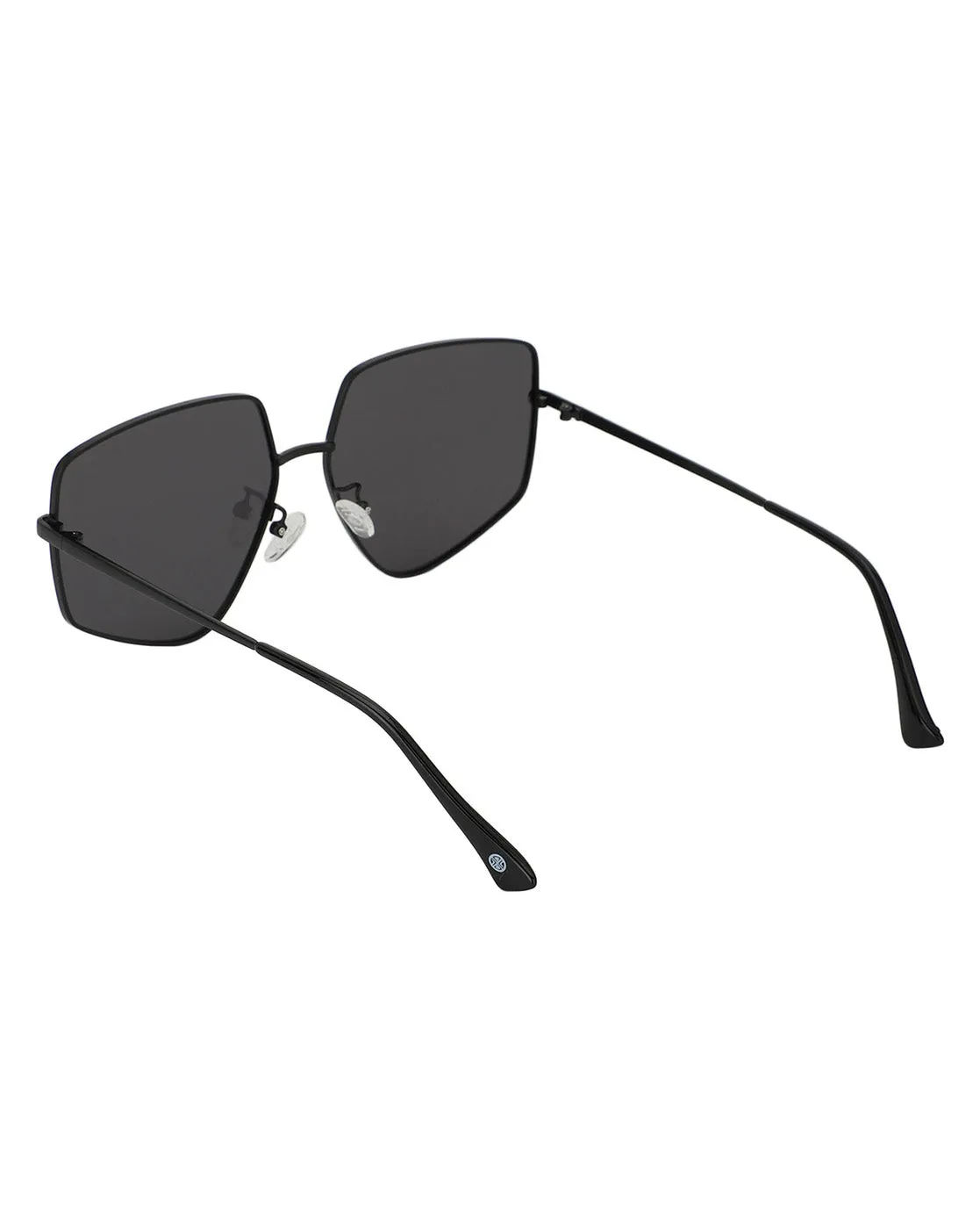 Carlton London Black Toned Black Polarised And Uv Protected Lens Unique/Distinctive Sunglasses For Women