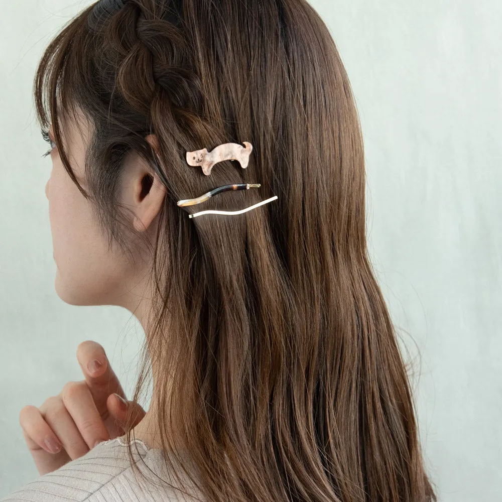 Cat Pinch Clip and Hairpin Set