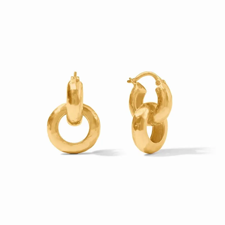 Catalina Gold 2-in-1 Earrings