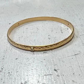 CC - Willow Gold CZ Bangle