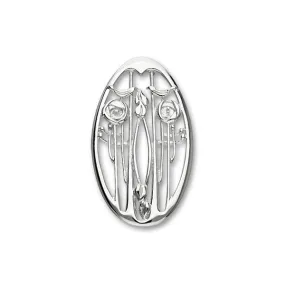 Charles Rennie Mackintosh Silver Brooch B343