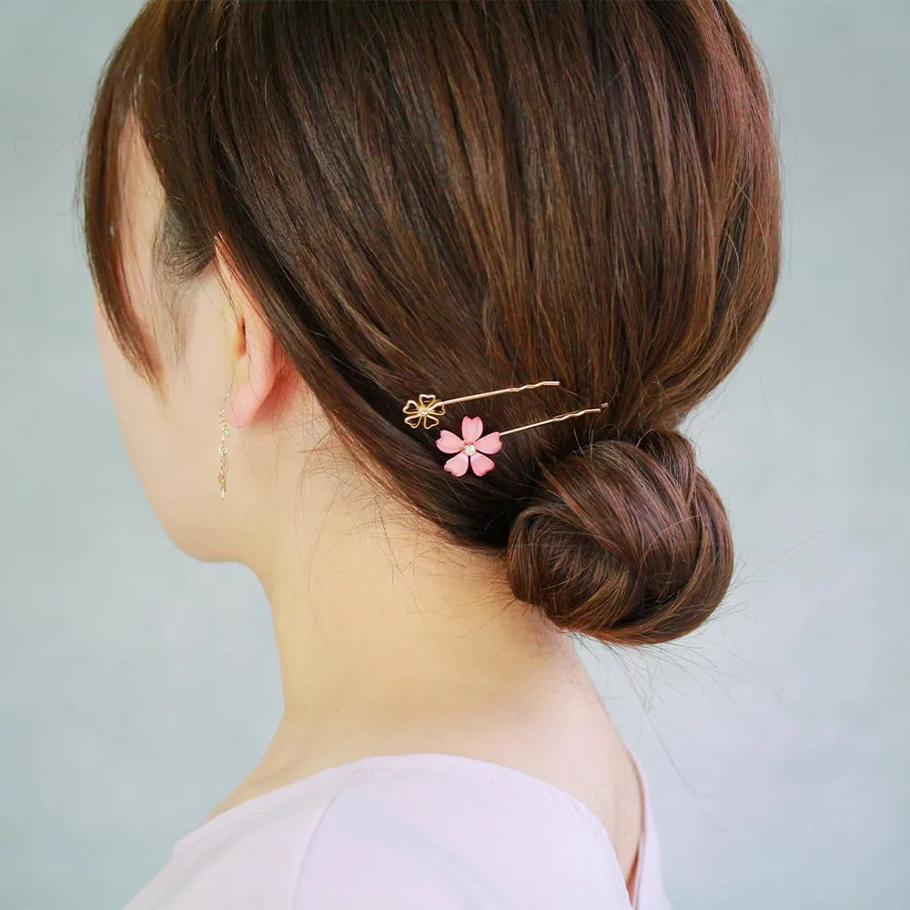 Cherry Blossom Hairpin Set