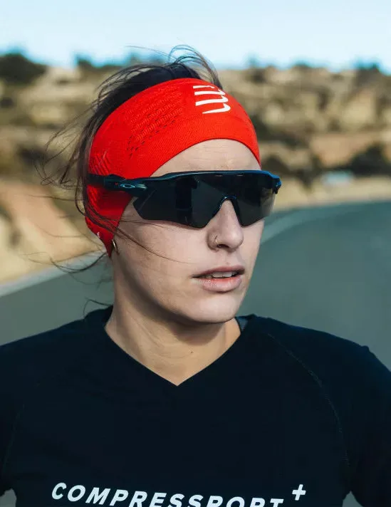 Compressport | Headband On/Off | Core Red / White