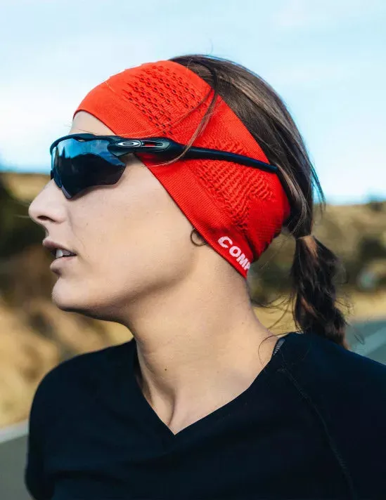 Compressport | Headband On/Off | Core Red / White