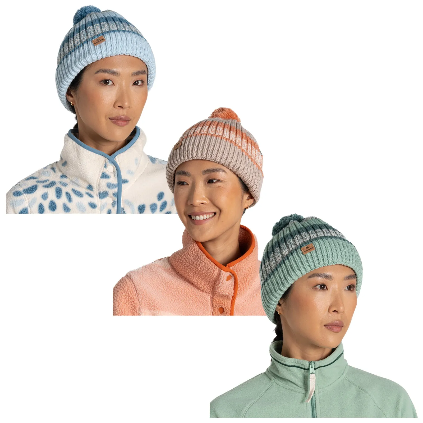 Craghoppers Ladies Gorse Pom Beanie Hat