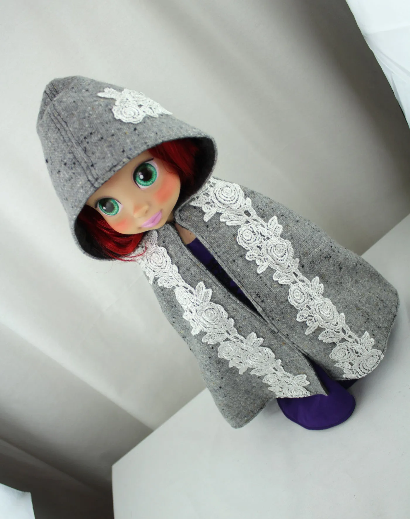 Custom Disney Animator Doll - The Little Mermaid Ariel in Purple Dress