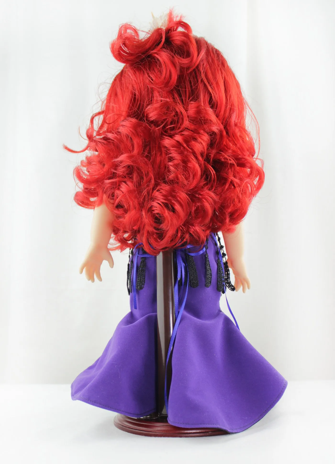 Custom Disney Animator Doll - The Little Mermaid Ariel in Purple Dress