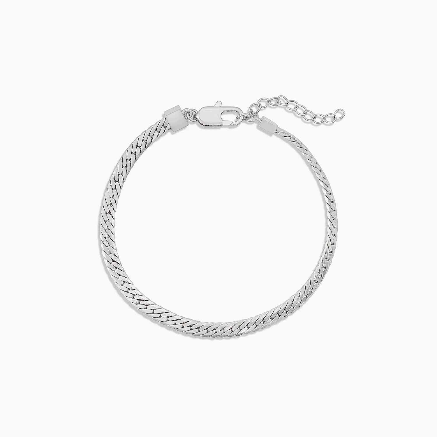 Dani Herringbone Anklet