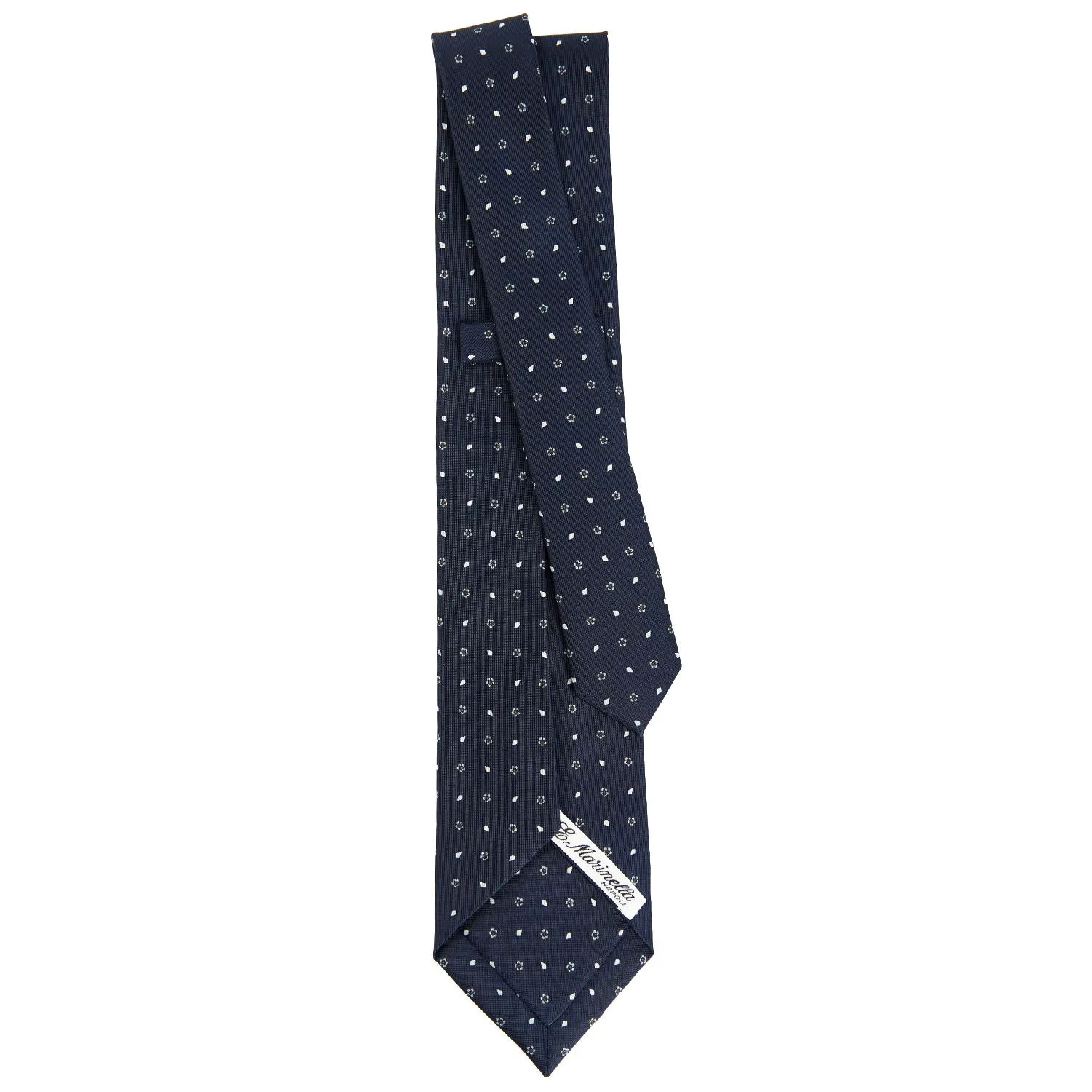 DARK BLUE 9 FOLD SARTORIAL SILK TIE