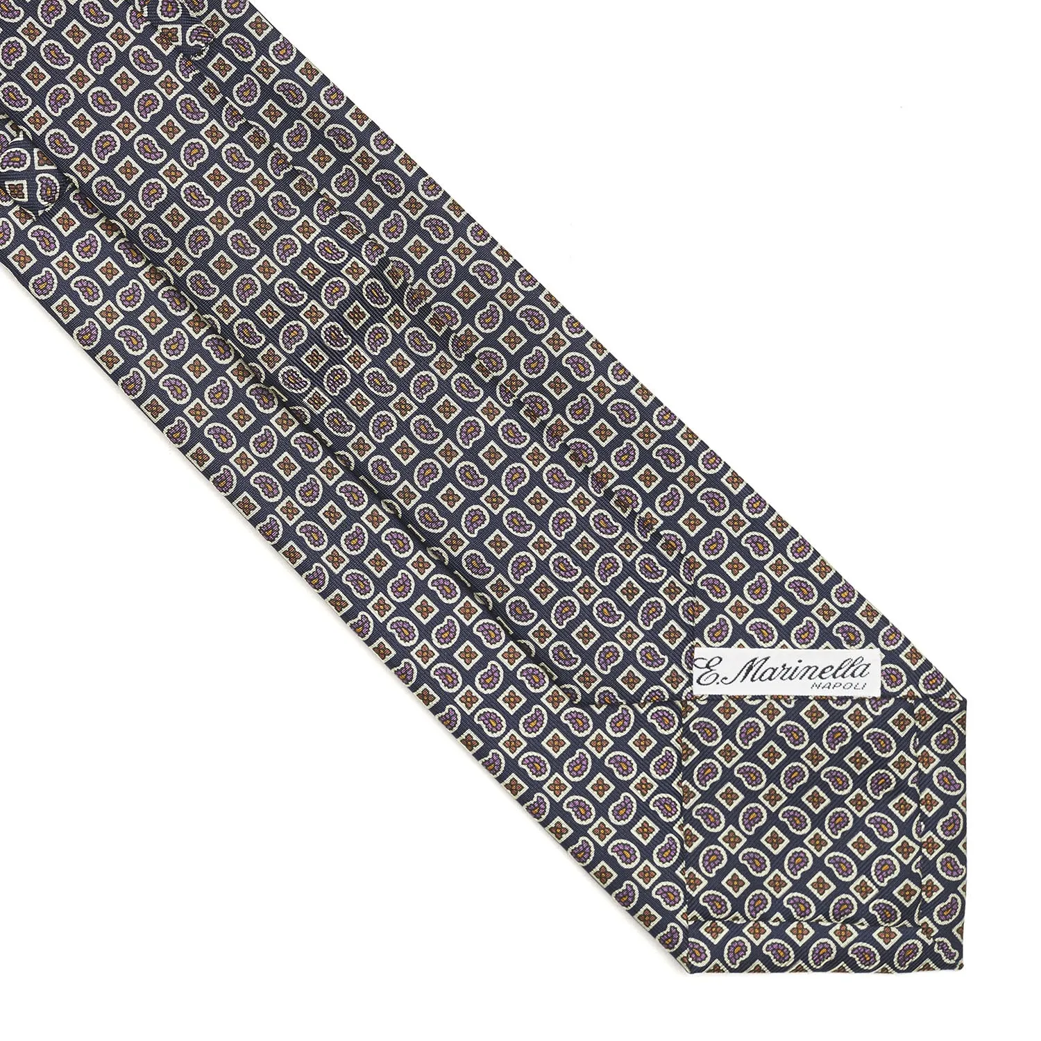 DARK BLUE EXTRA LONG SARTORIAL SILK TIE