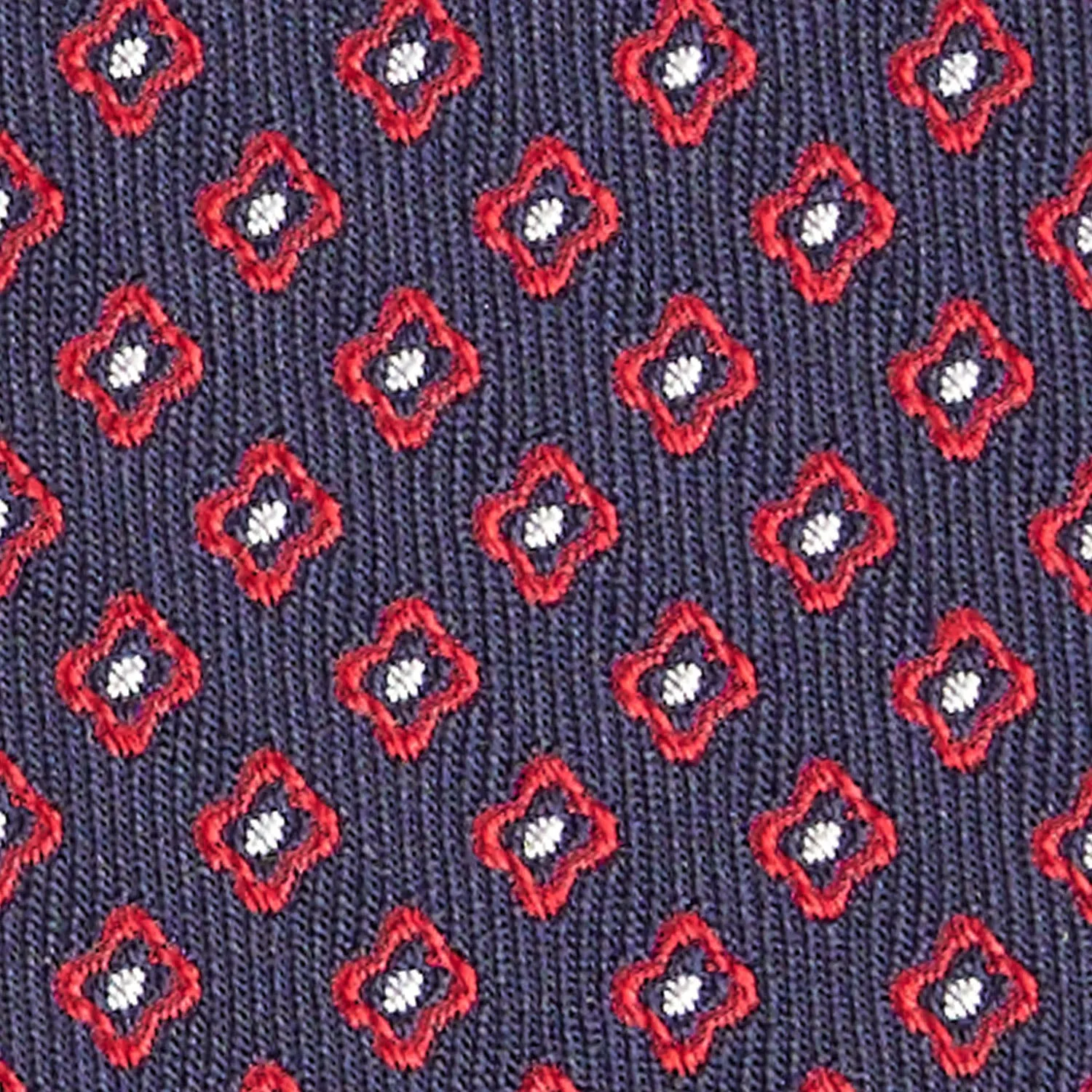 DARK BLUE SARTORIAL JACQUARD SILK TIE