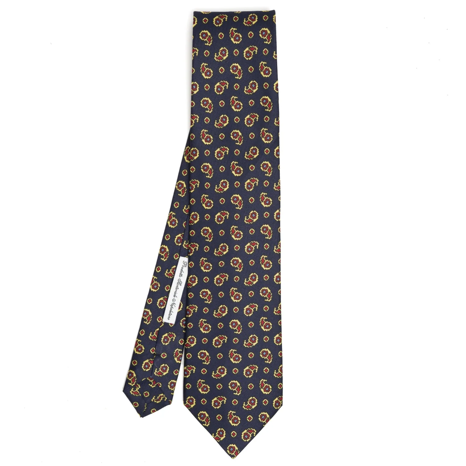 DARK BLUE SILK TIE