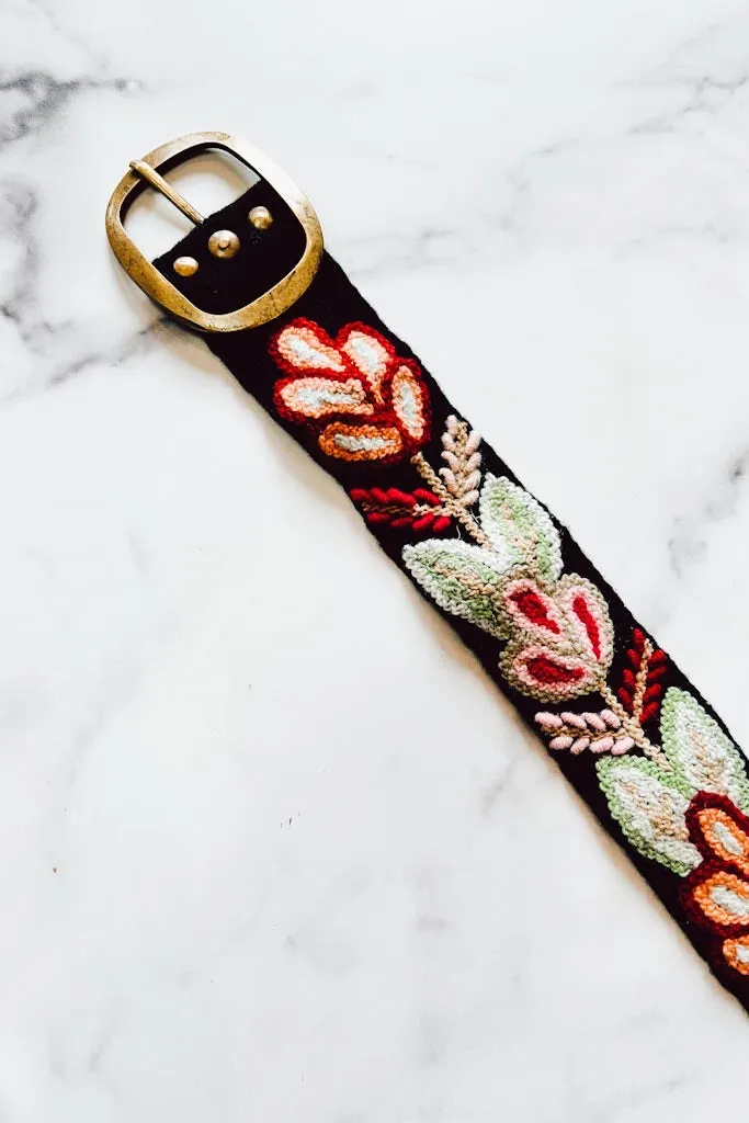 Embroidered Belts