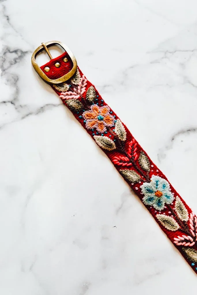 Embroidered Belts