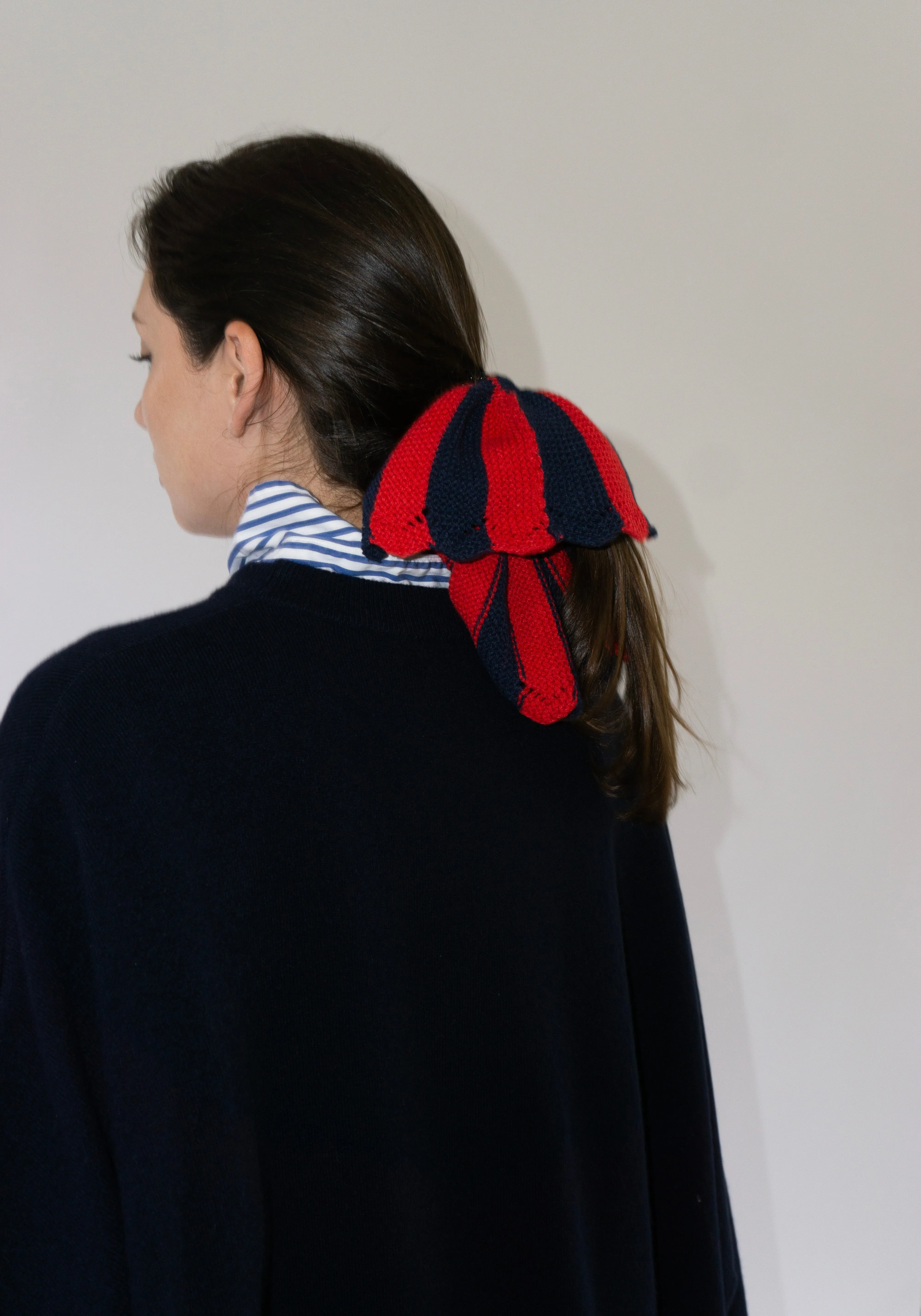 Fernanda Scrunchie in Sailor