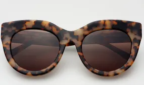 Freyrs Charlotte Acetate Cat Eye Milky Tortoise