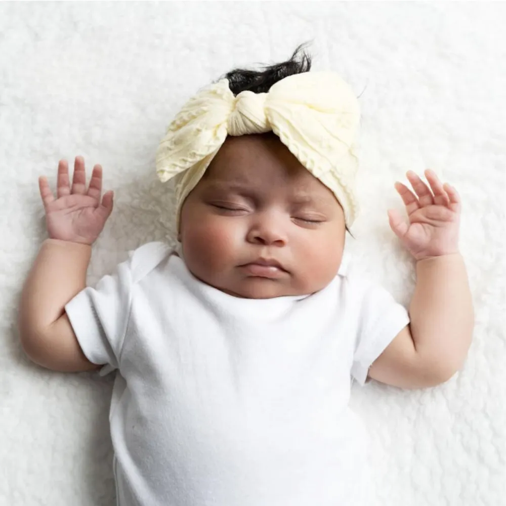 Girls Lemon Headband with Bow