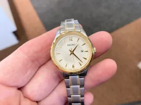 Gold And Silver Tone Seiko Women's Watch