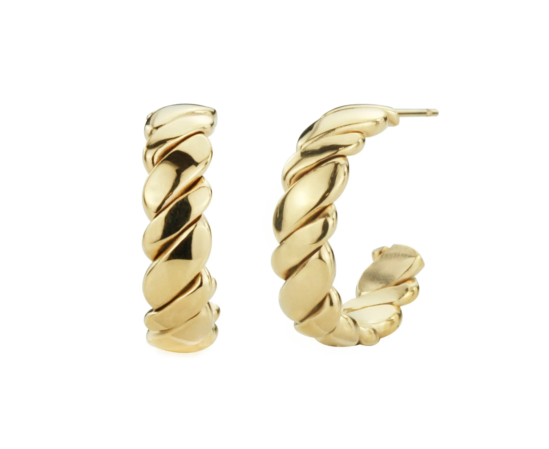 Gold Hoop Earrings