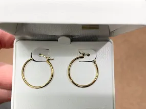 Gold Hoop Earrings