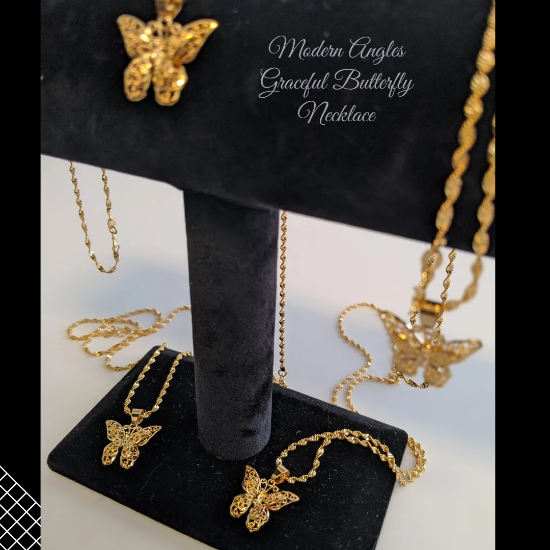 Graceful Butterfly Necklace