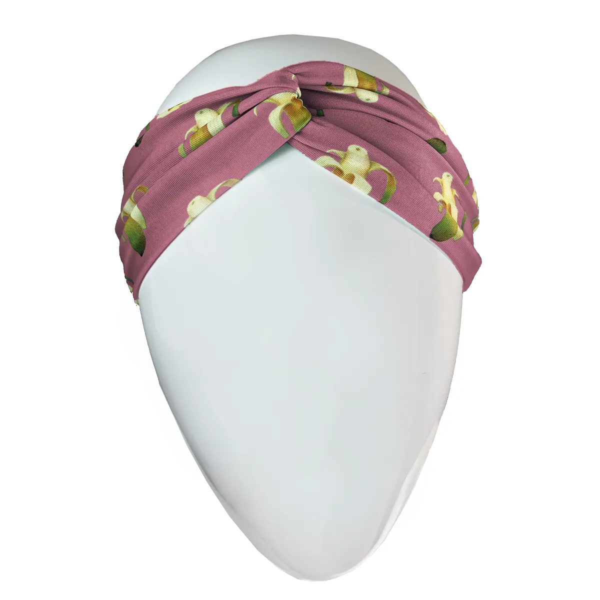 GreenWise Knotted Headband Pink Banana