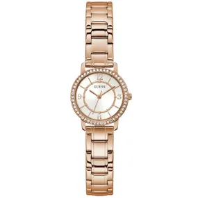 Guess Melody Rose Gold Tone Stainless Steel Strap Ladies Watch GW0468L3