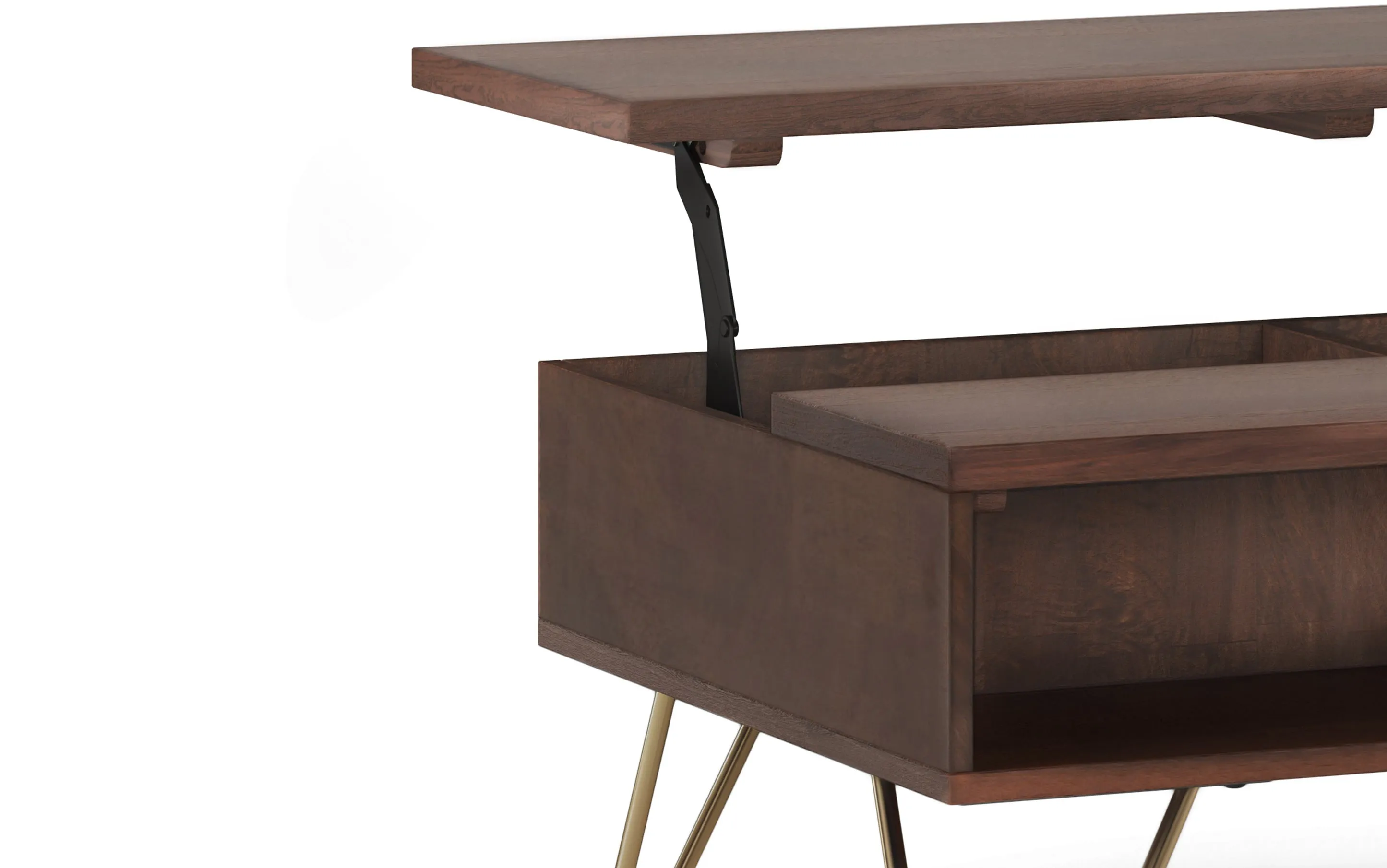 Hunter Small Lift Top Coffee Table in Mango