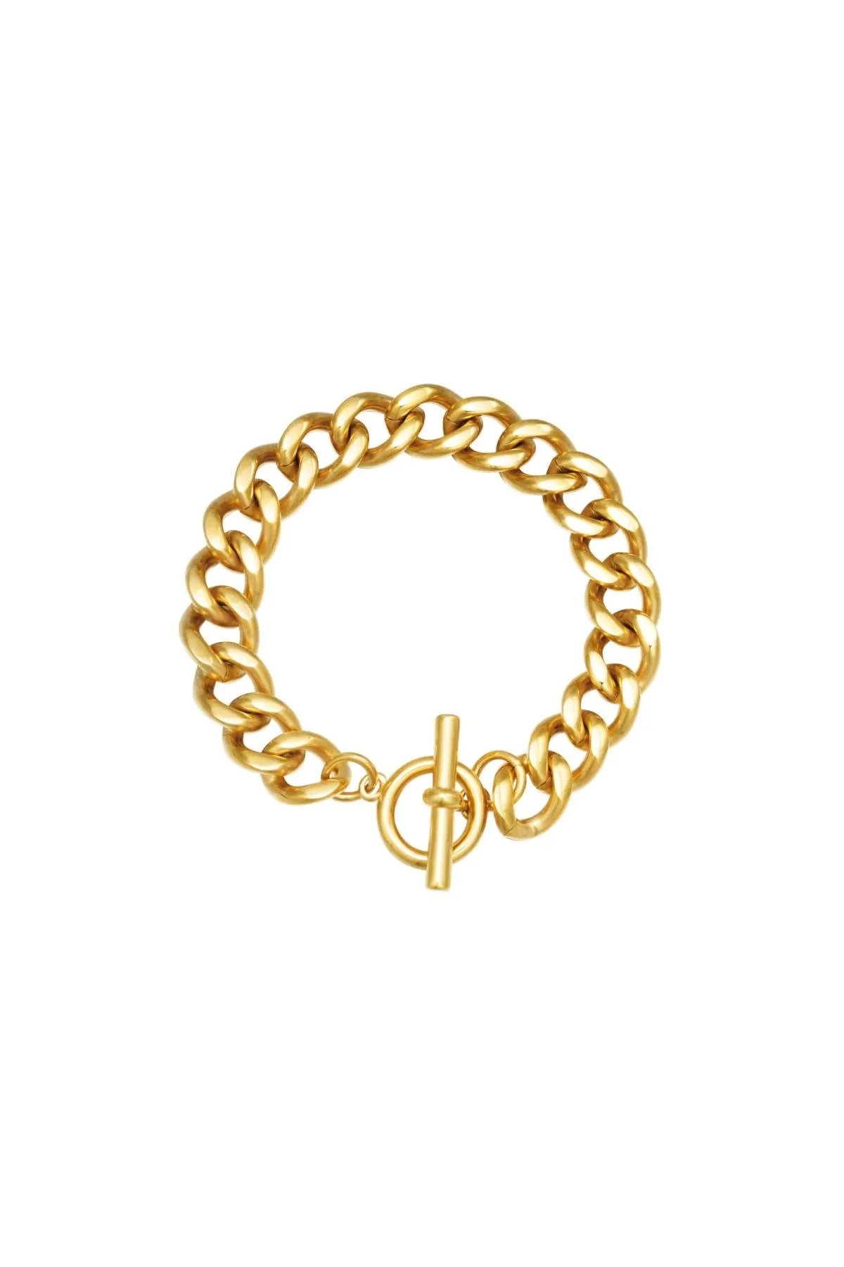 Ivy Chunky Chain Bracelet - Gold