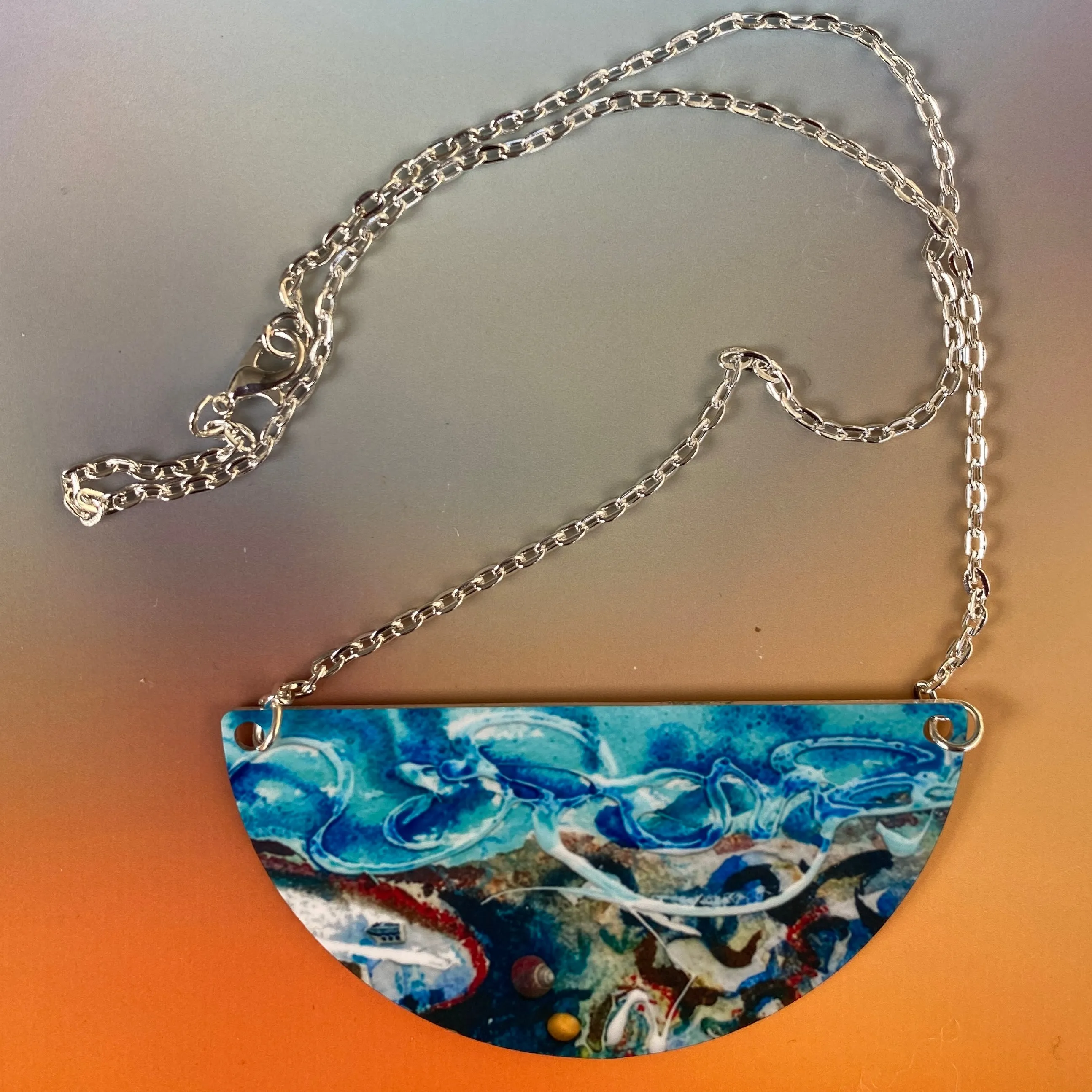 Jane Glue "Shorelines" Large Necklet