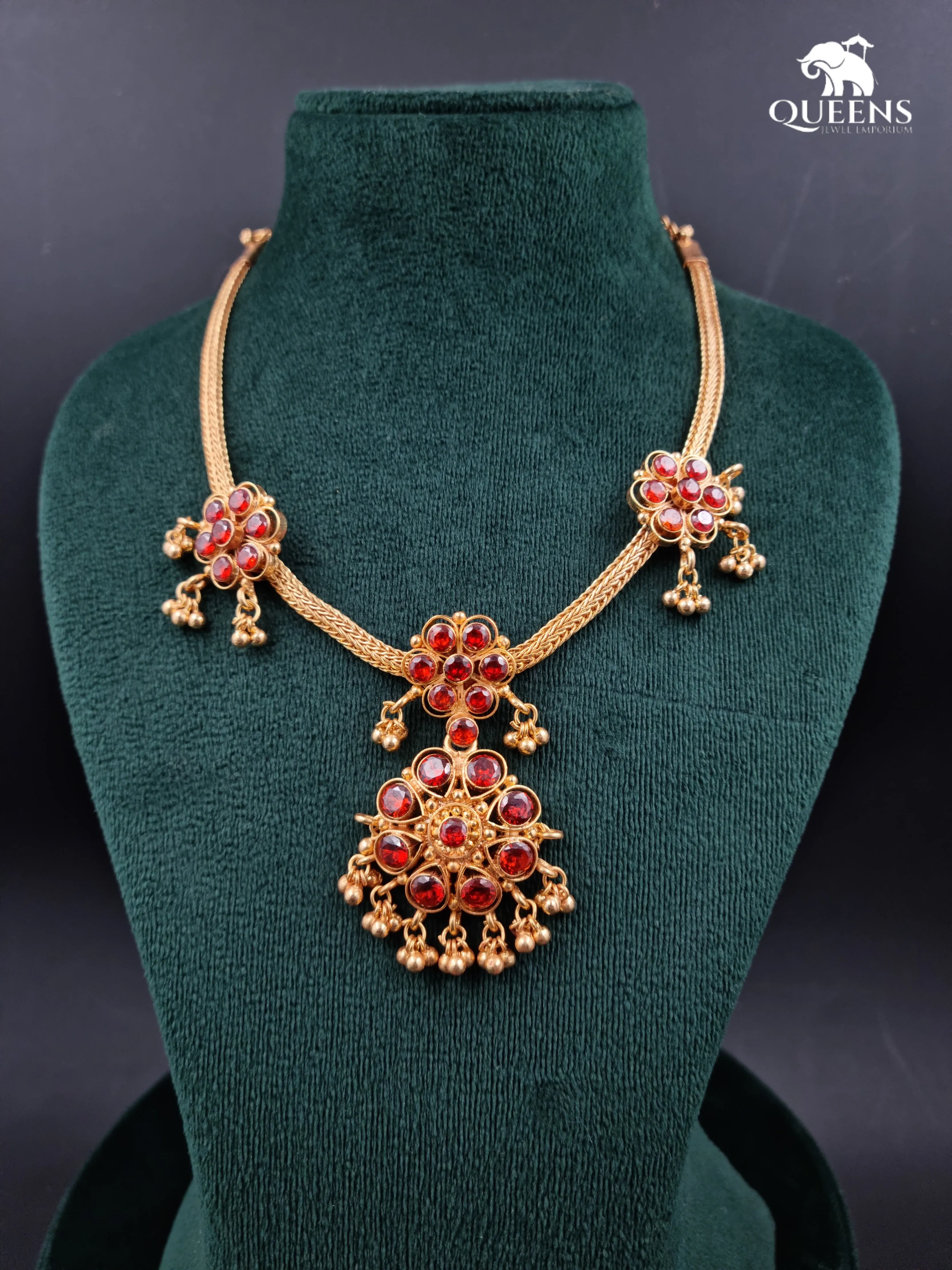 JAYAPRADHA ZIRCON NECKLACE