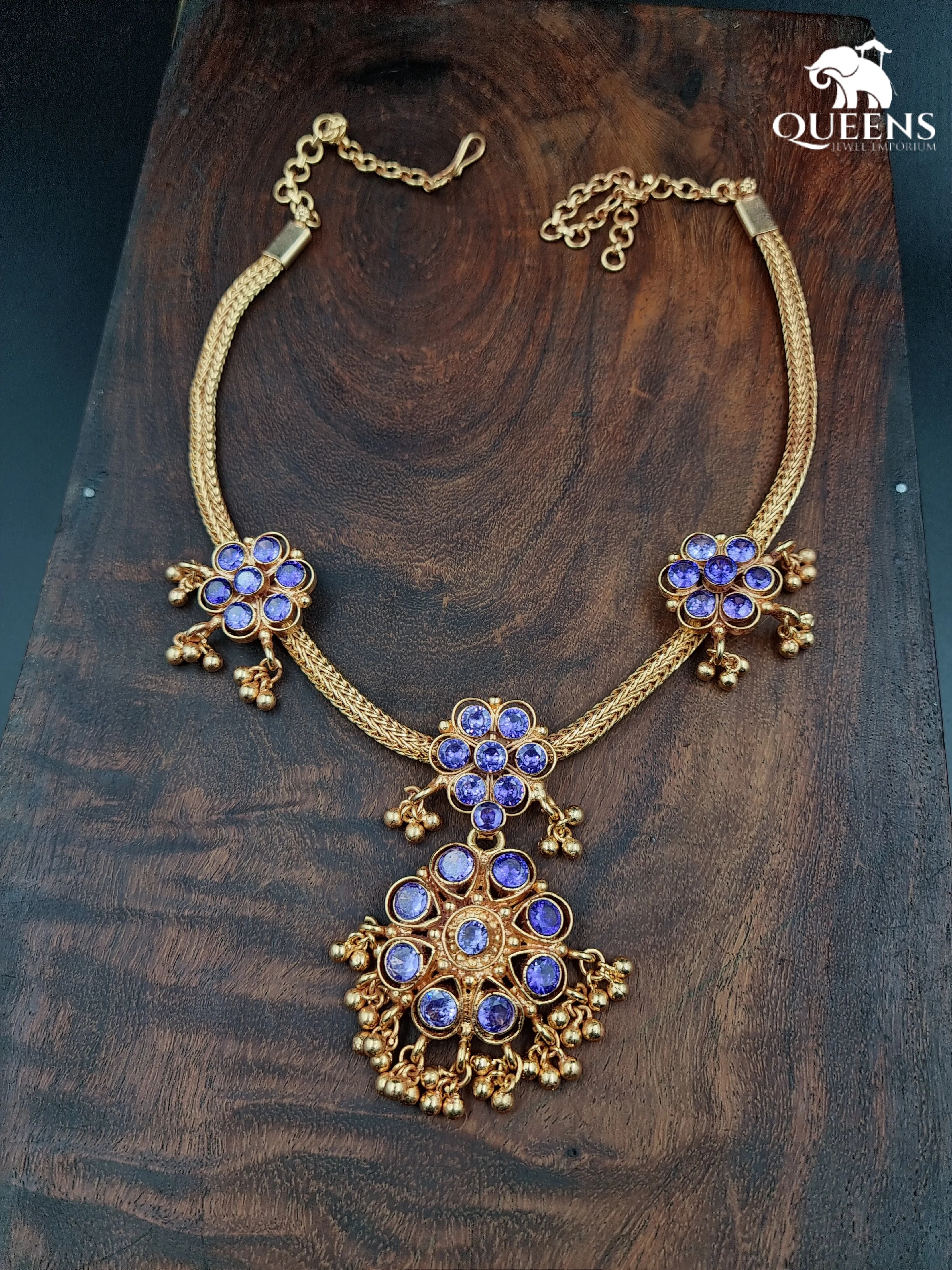 JAYAPRADHA ZIRCON NECKLACE