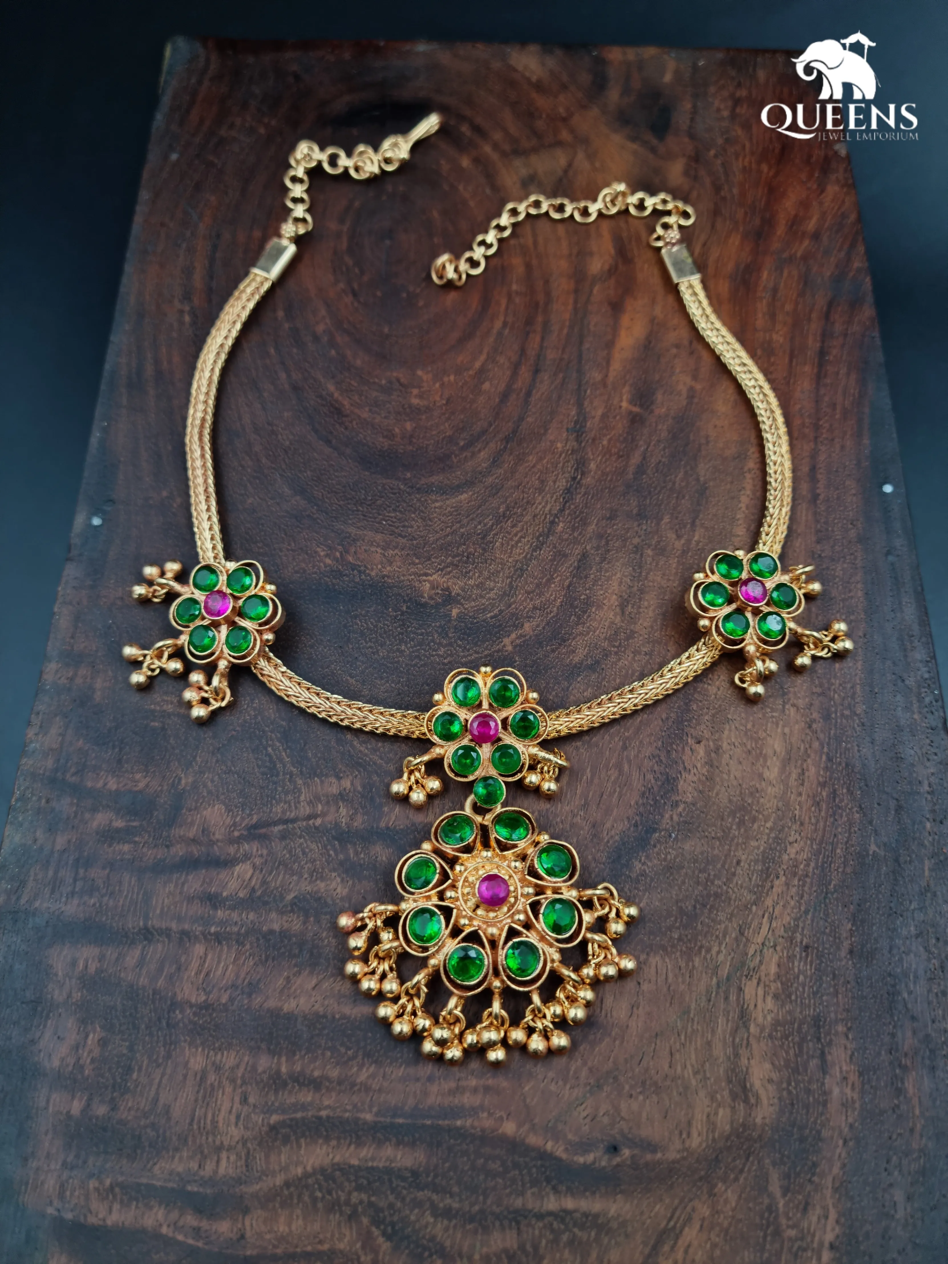 JAYAPRADHA ZIRCON NECKLACE