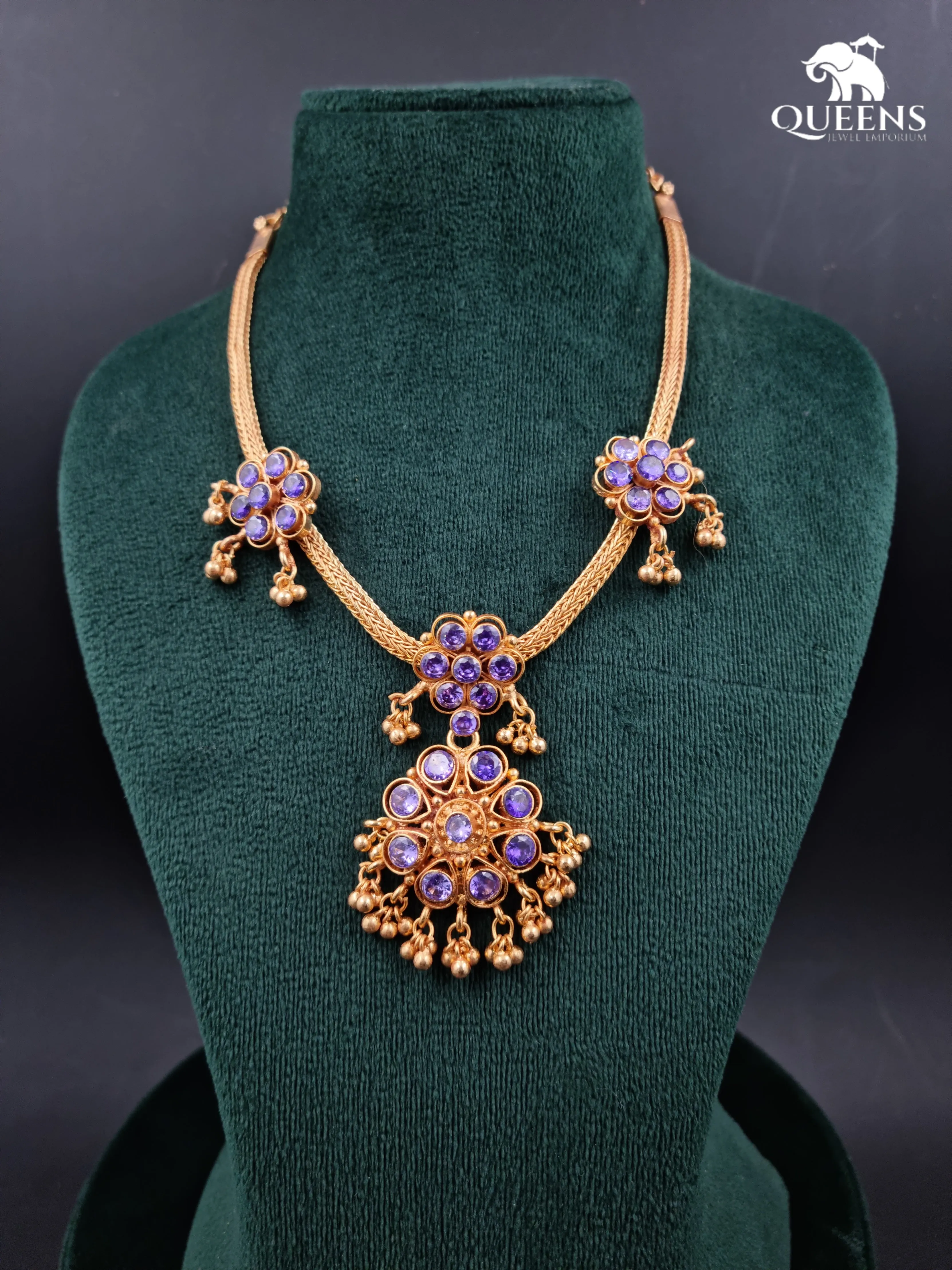 JAYAPRADHA ZIRCON NECKLACE