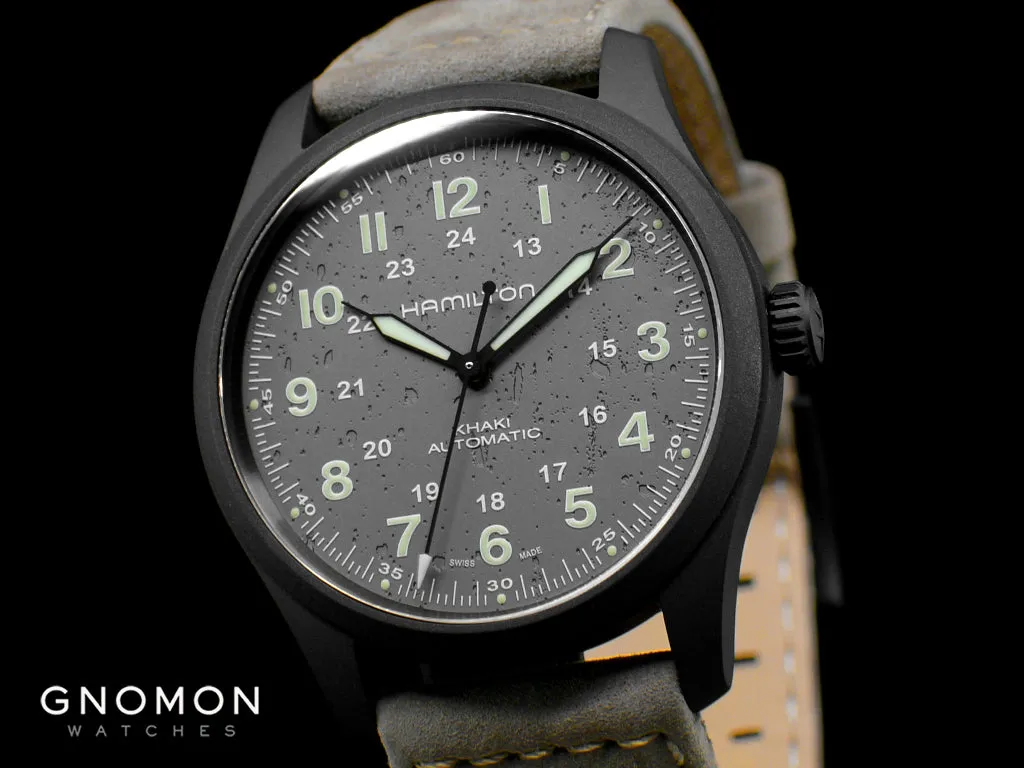 Khaki Field Titanium Auto 38 Vintage PVD Ref. H70215880