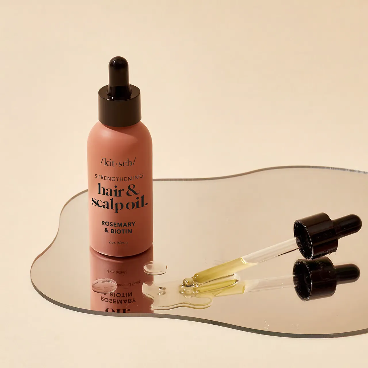 Kitsch - Rosemary Scalp & Hair Strengthening Oil With Biotin