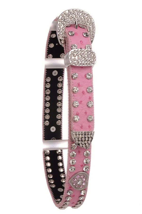 Little Girls Sparkly Rhinestone Belt