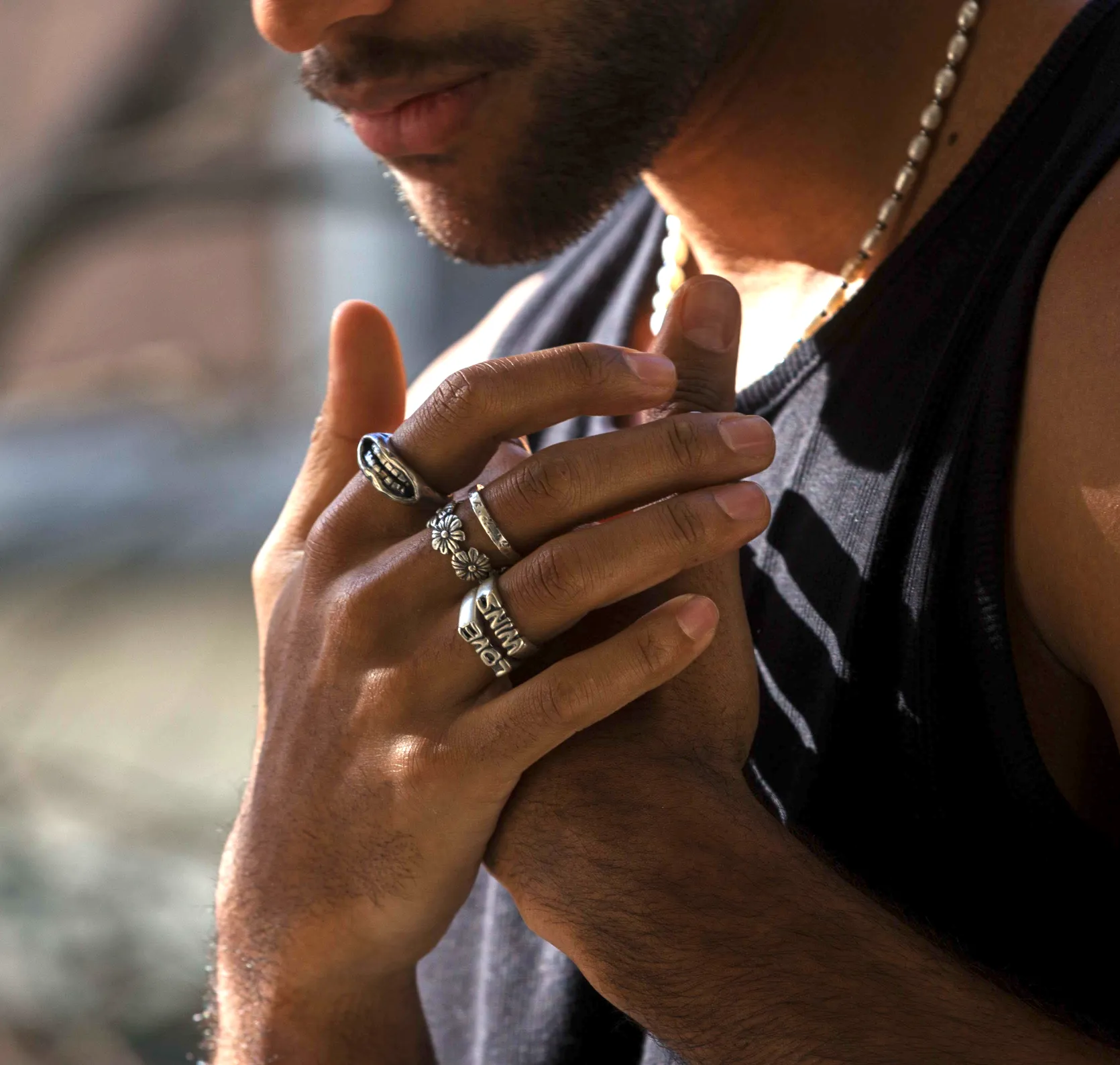 Love Wins Double Sterling Silver Ring