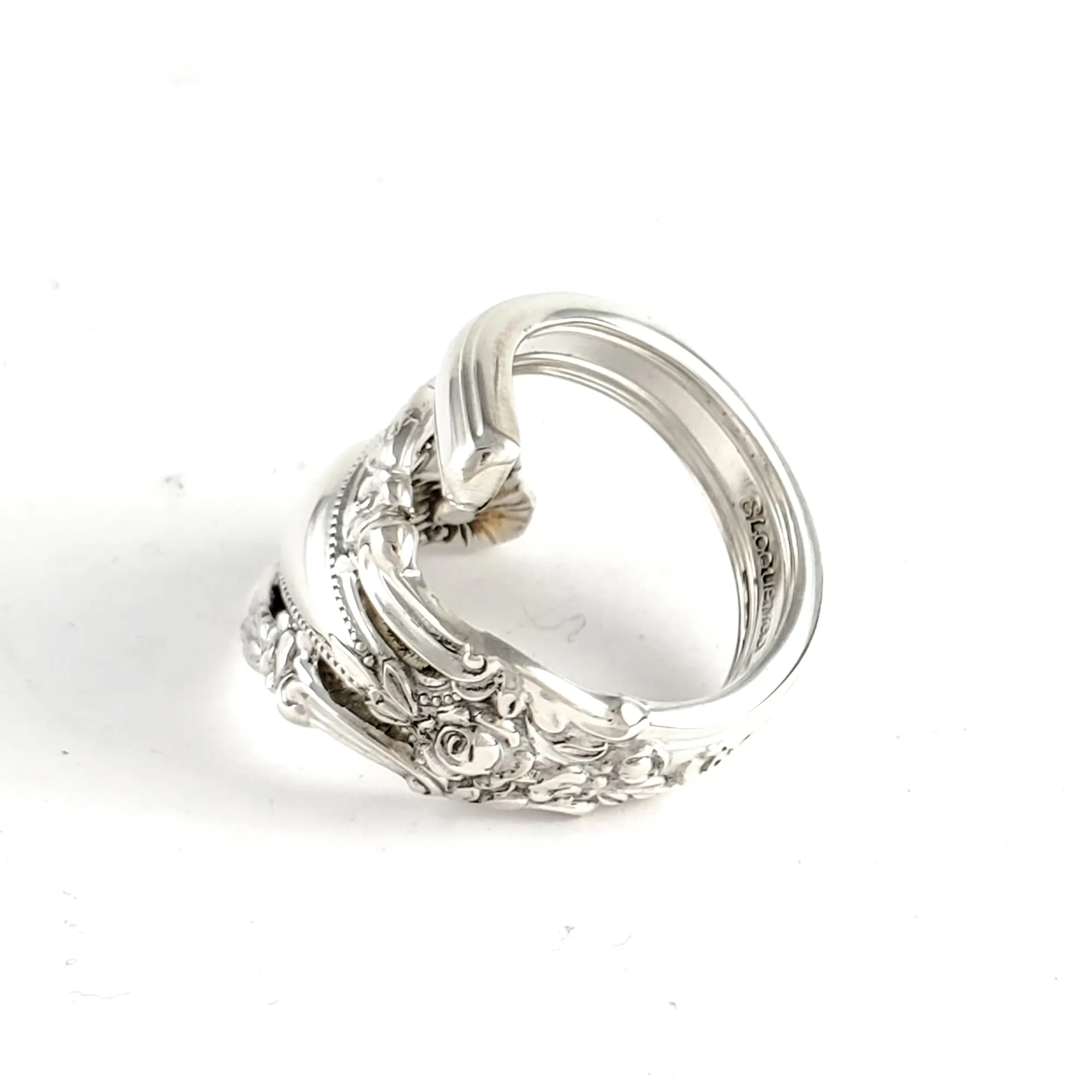 Lunt Eloquence Sterling Silver Wrap Around Spoon Ring