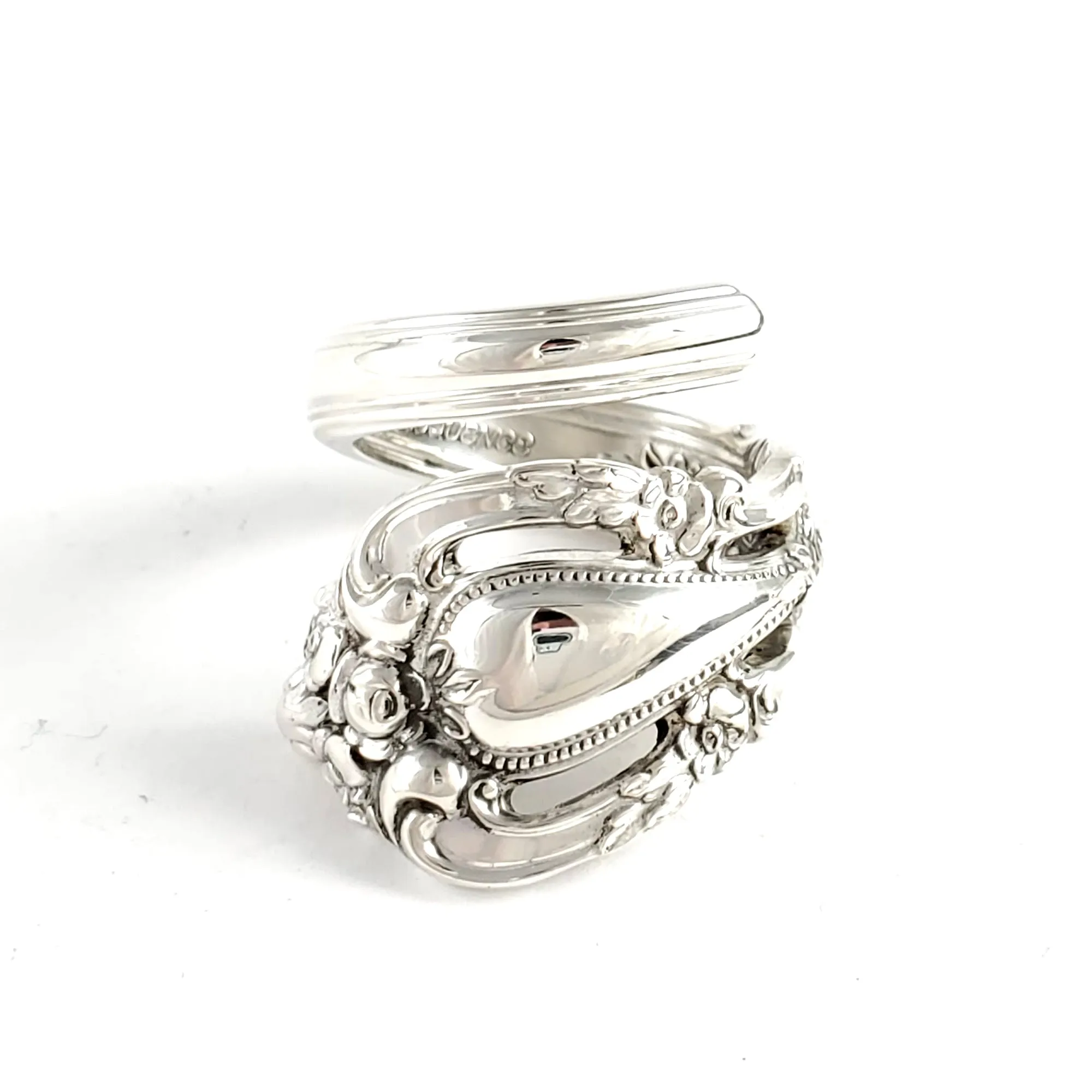 Lunt Eloquence Sterling Silver Wrap Around Spoon Ring