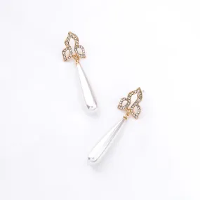 MEILANI FAUX PEARL DROP EARRINGS