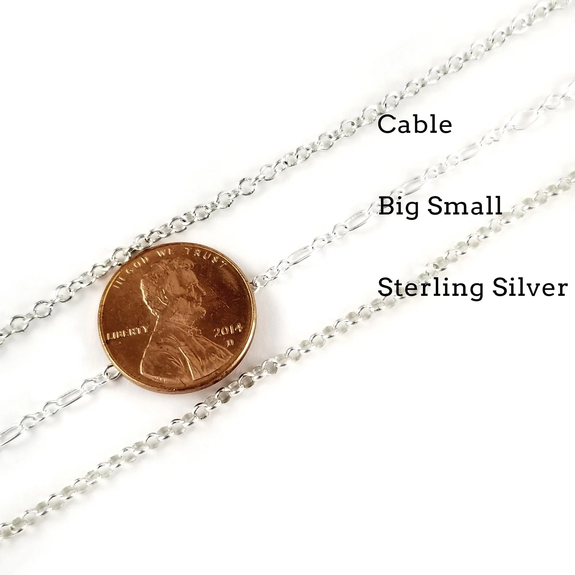 National Silver Narcissus Spoon Bar Necklace