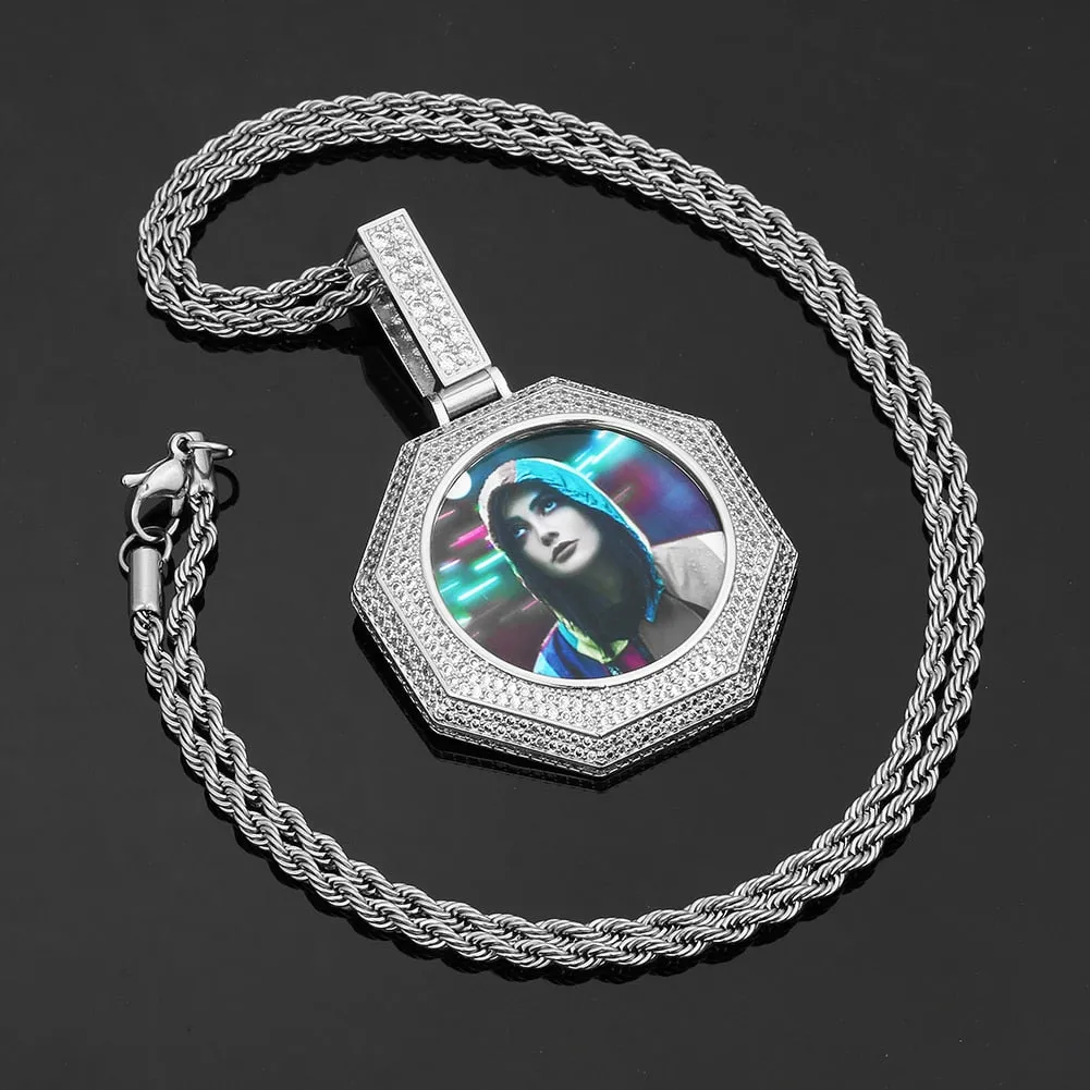 Necklace With Picture Inside- Fancy Necklace Gifts For Men