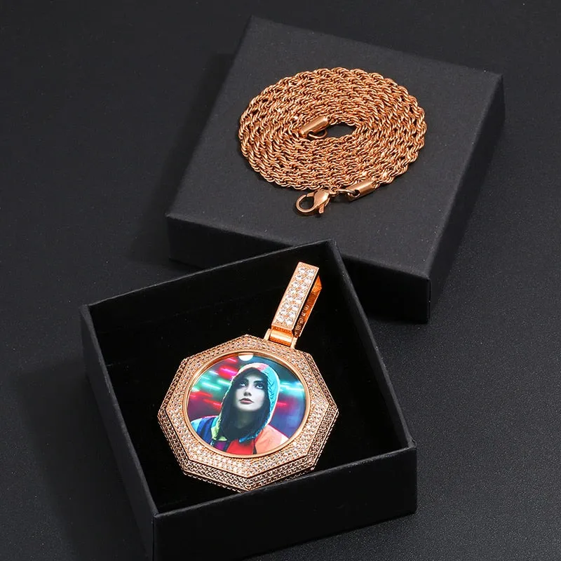 Necklace With Picture Inside- Fancy Necklace Gifts For Men