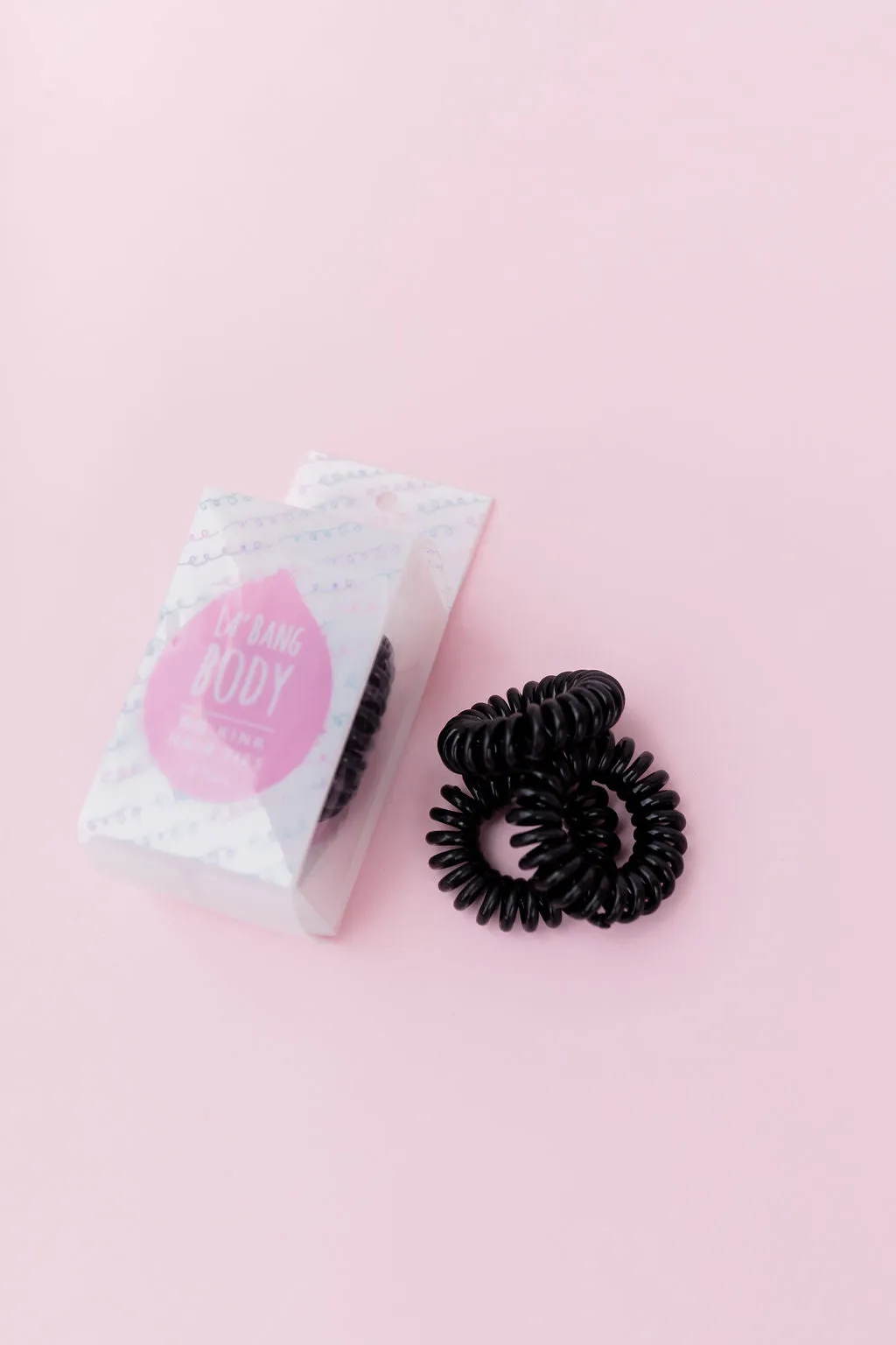 No Kink Hair Ties by Labang Body in Black