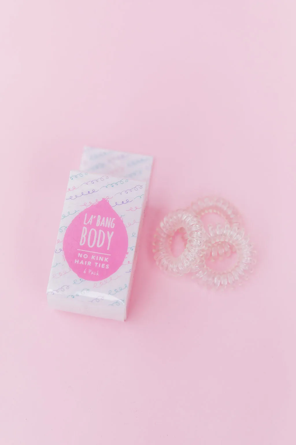 No Kink Hair Ties by Labang Body in White