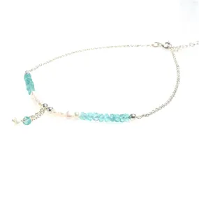 Ocean Spell Apatite Anklet